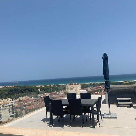 Beautiful New Style Apartment In Gran Alacant In Front Of Sea With Solarium And Jacuzzi Екстер'єр фото